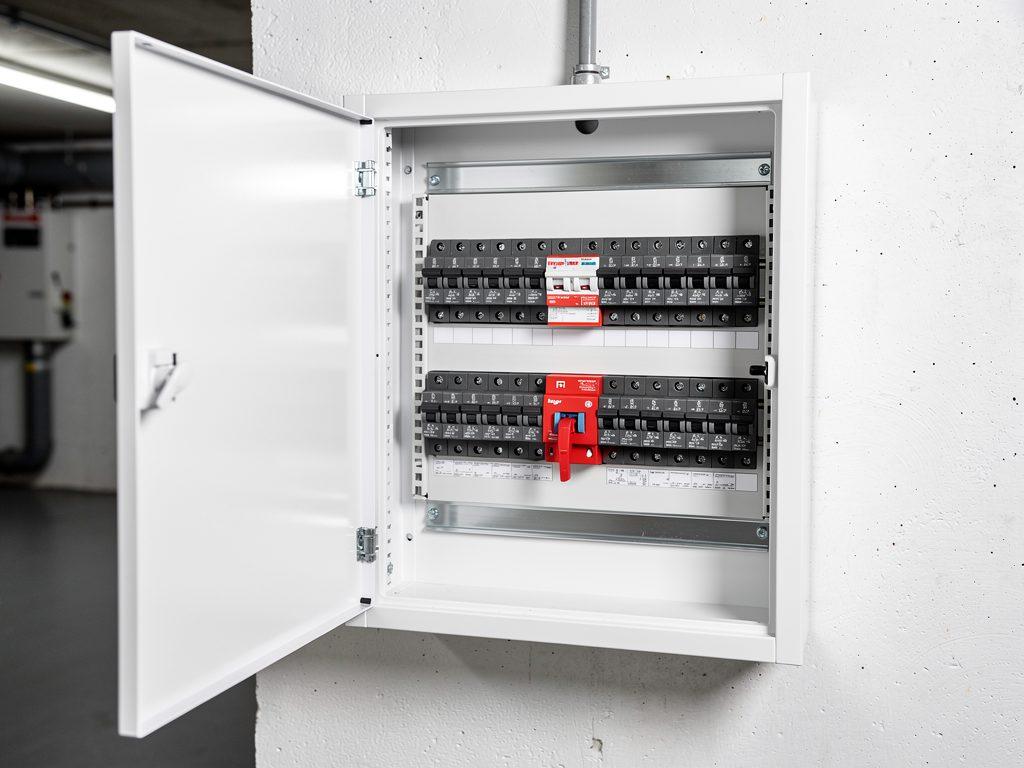 Hager-Zählerschrank mit Wallbox-Vorbereitung in Delmenhorst — Elektro Jahnke