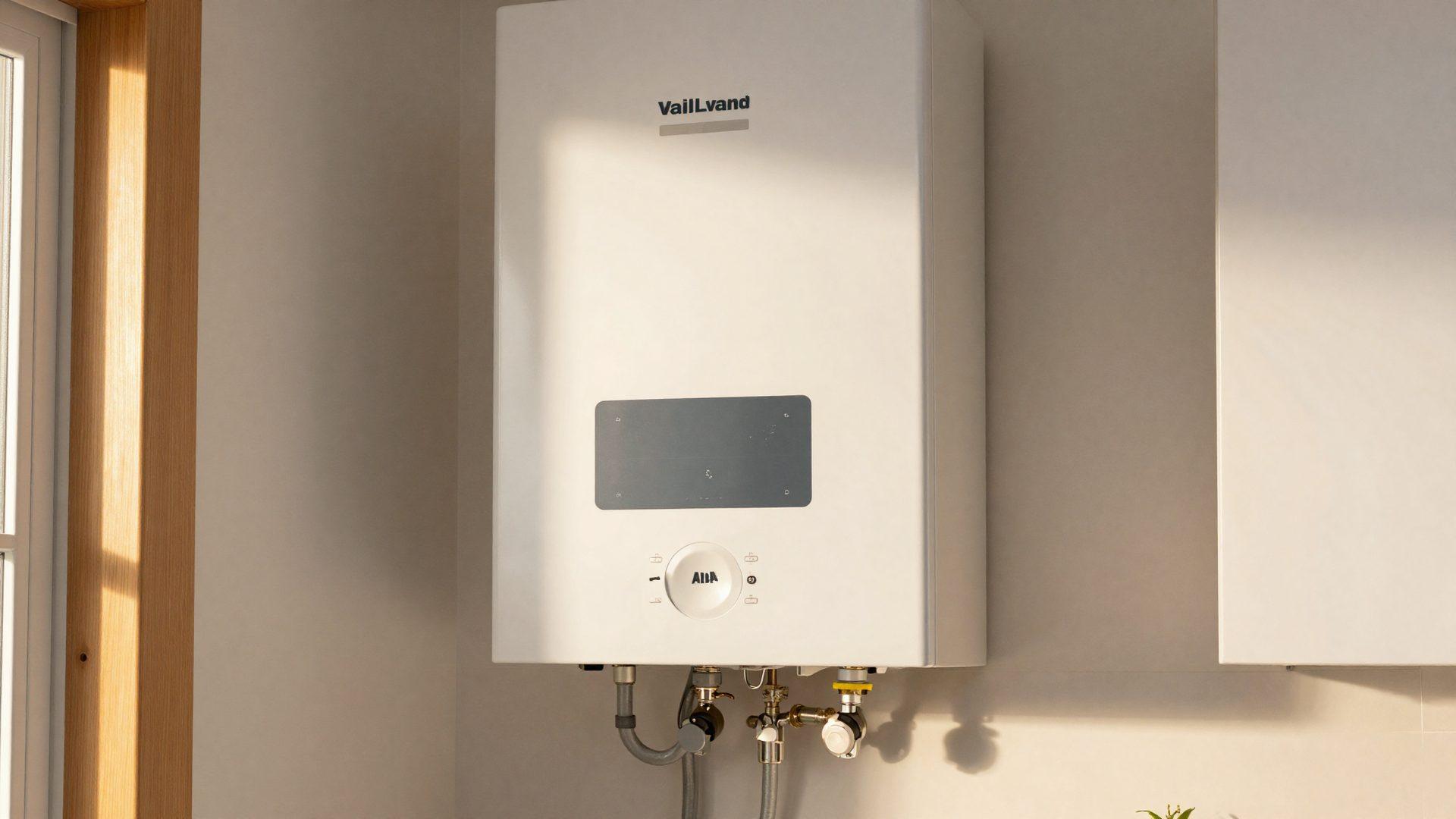 Vaillant Gas-Brennwertheizung in einem Hauswirtschaftsraum Delmenhorst